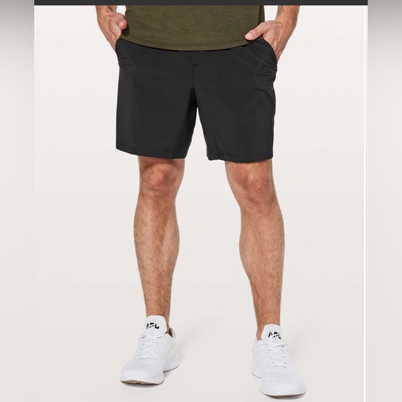 🍋Men’s Lululemon Pace Breaker Short 7” Linerless size XL black🍋 - Picture 1 of 16